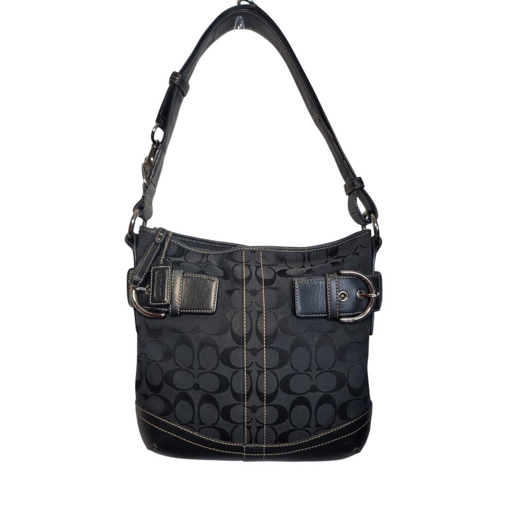 Coach Soho Signature Slim Duffle Black
